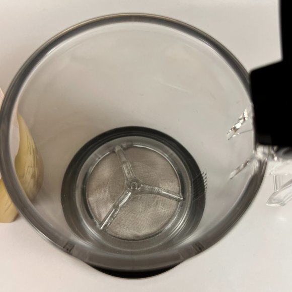 Teavana Perfectea Maker Tea Steeper Infuser Perfect Tea Clear Black 16oz - Picture 12 of 16